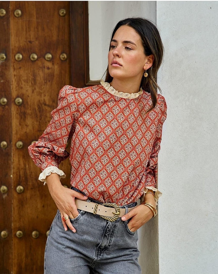 Ropa Polin et moi | Camisa Puntilla Ambar